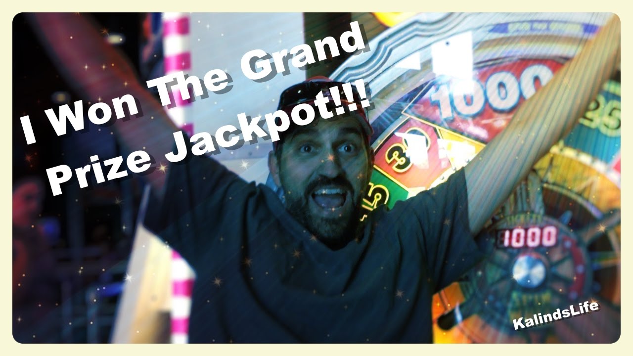 I WON THE GRAND PRIZE JACKPOT AT THE ARCADE!!! AWESOME!!