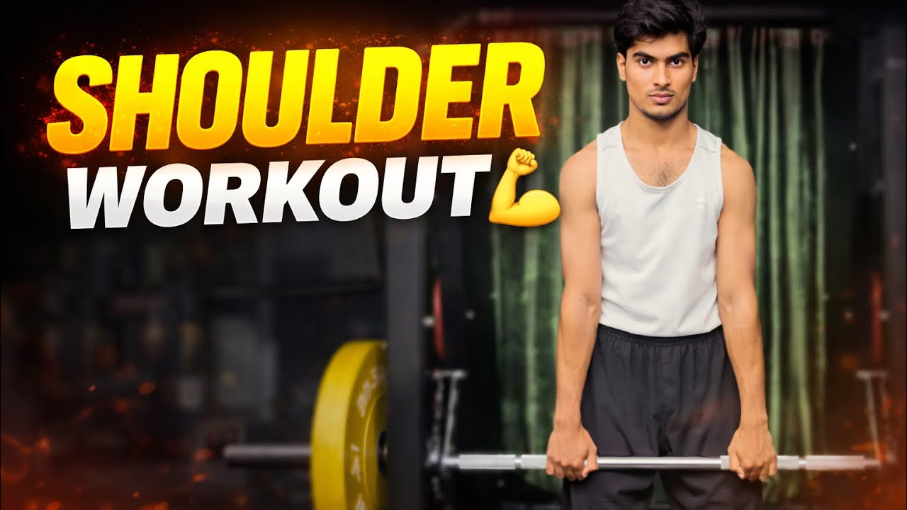 Complete Shoulder Workout at Gym 