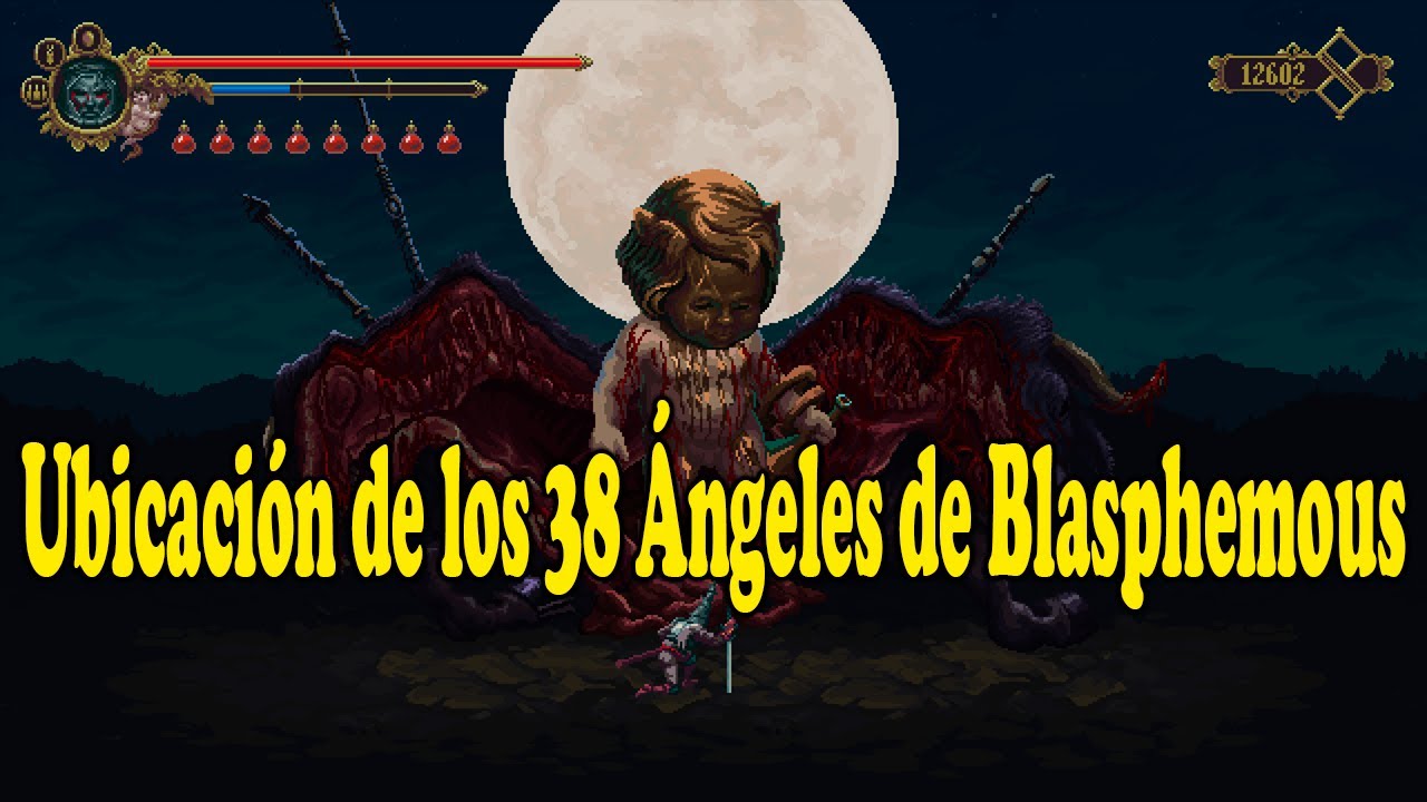 Ubicación de los 38 ÁNGELES de Blasphemous| Conseguir el Rezo Campanillero a los Hijos de la Aurora