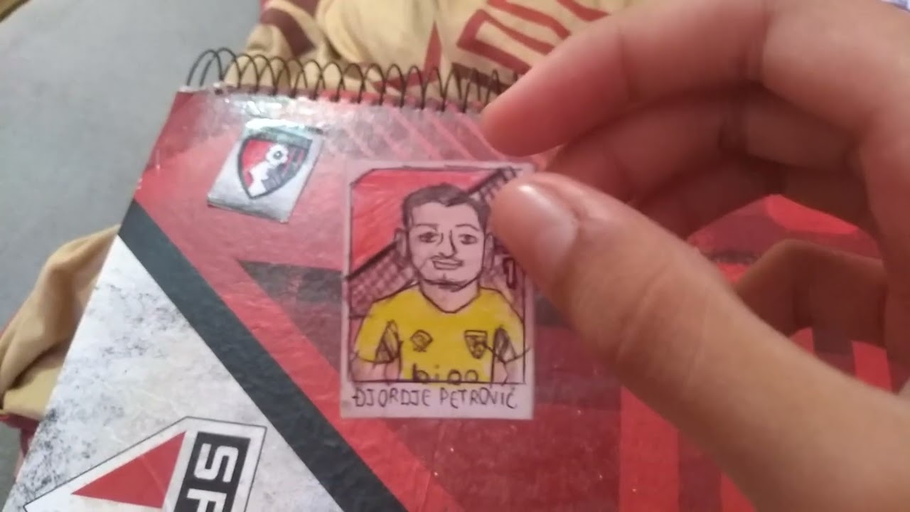 Chegou! Álbum da Premier league 2025/26 caseiro Gui Artes 