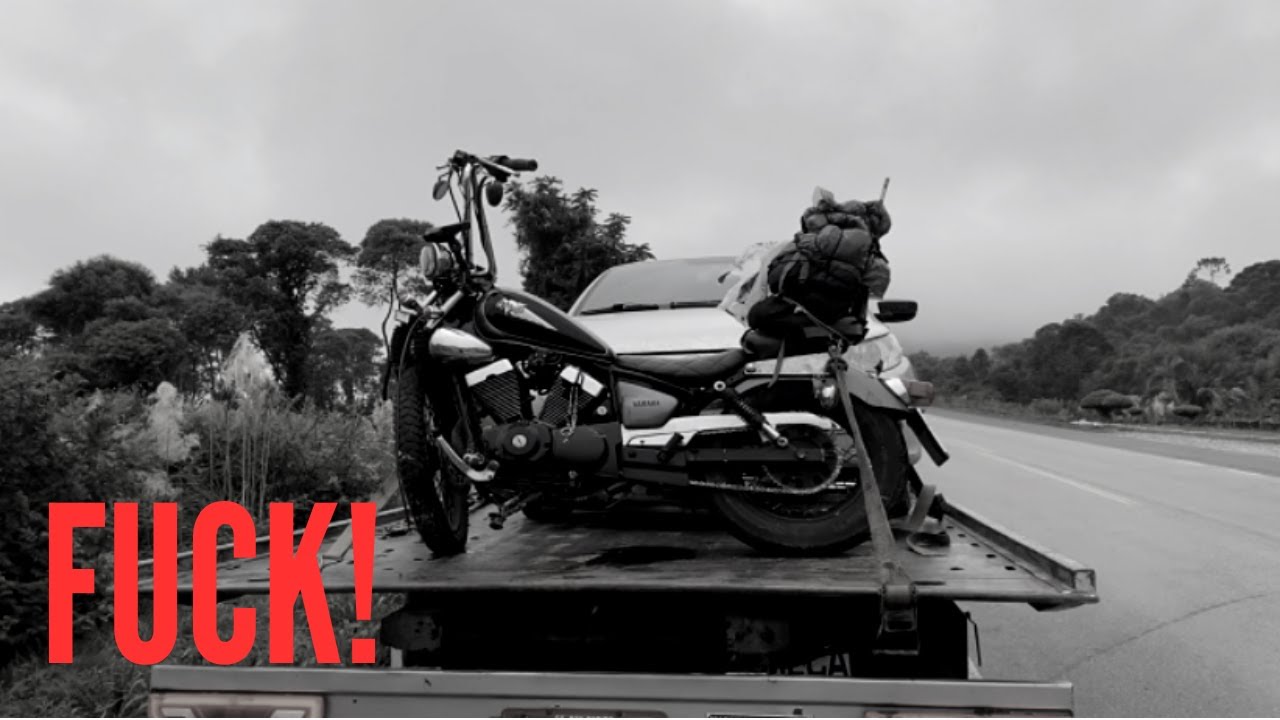 VIRAGO 250- VIAGEM PARA O LITORAL PARTE 4