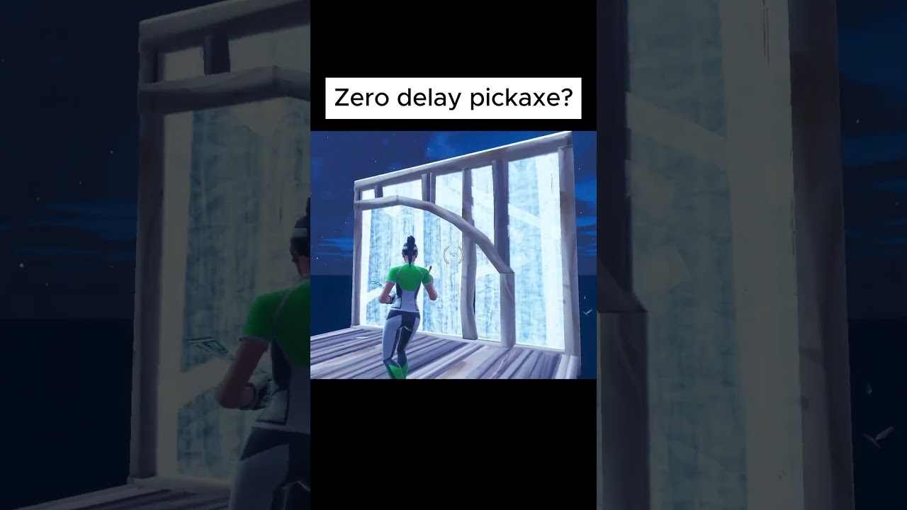 This pickaxe makes you edit fast