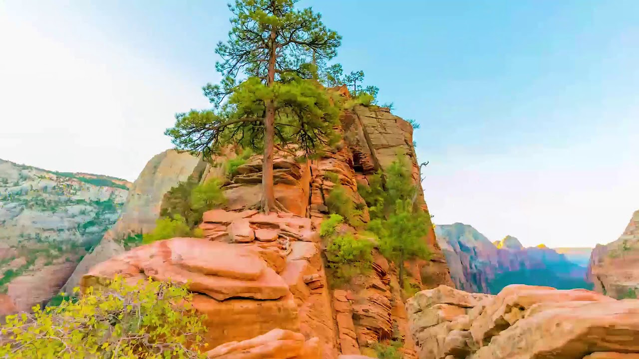 Angels Landing Ascent - Zion National Park - Hyperlapse
