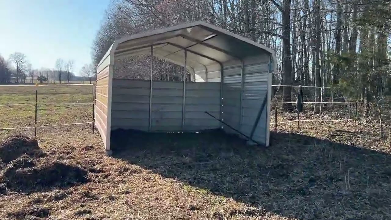 Remove Carport Anchors with a Lever