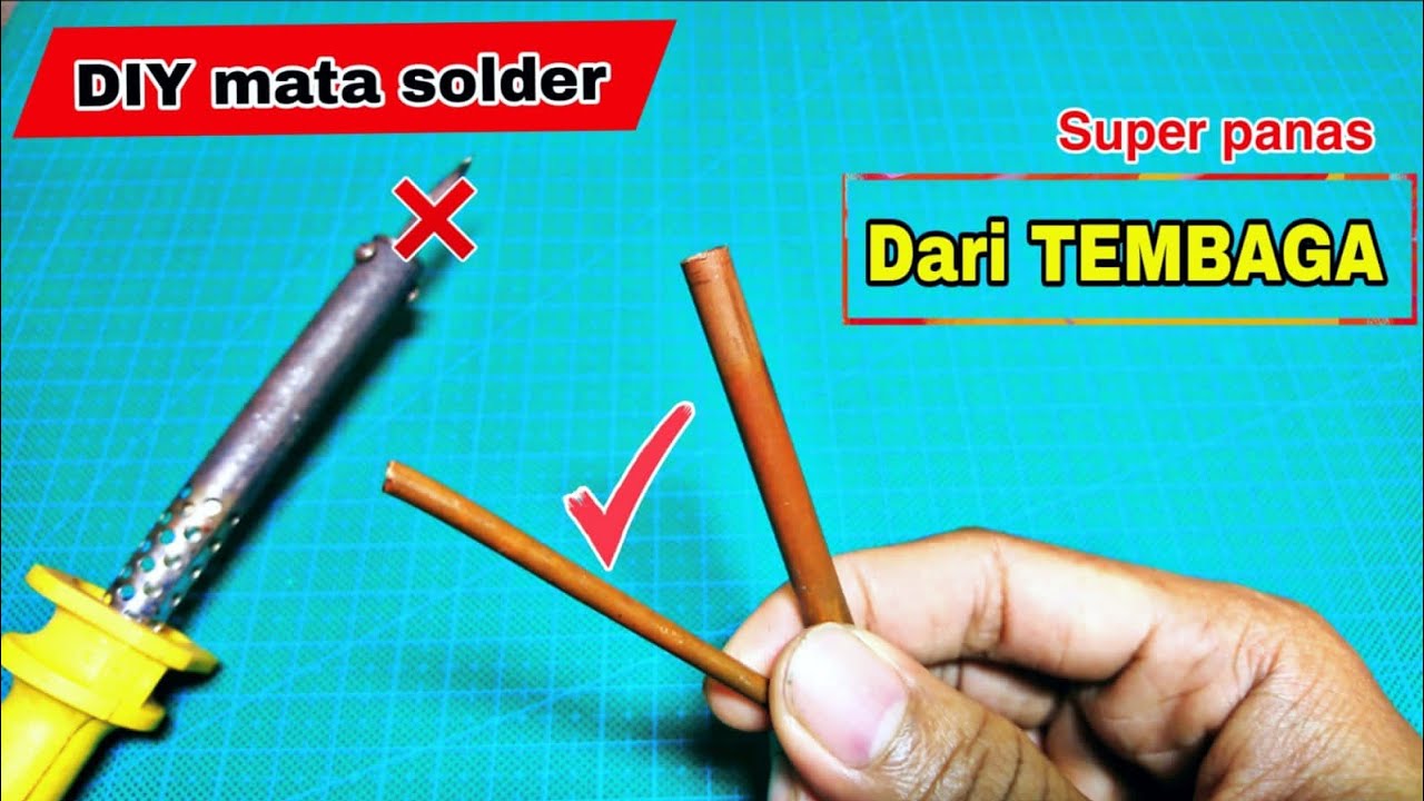 MEMBUAT MATA SOLDER DARI TEMBAGA SUPER PANAS ‼️ JOSS BOSQU