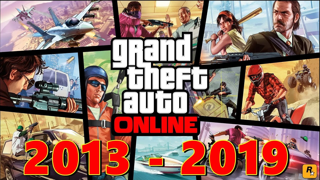 All GTA online Trailers from 2013 - 2019 