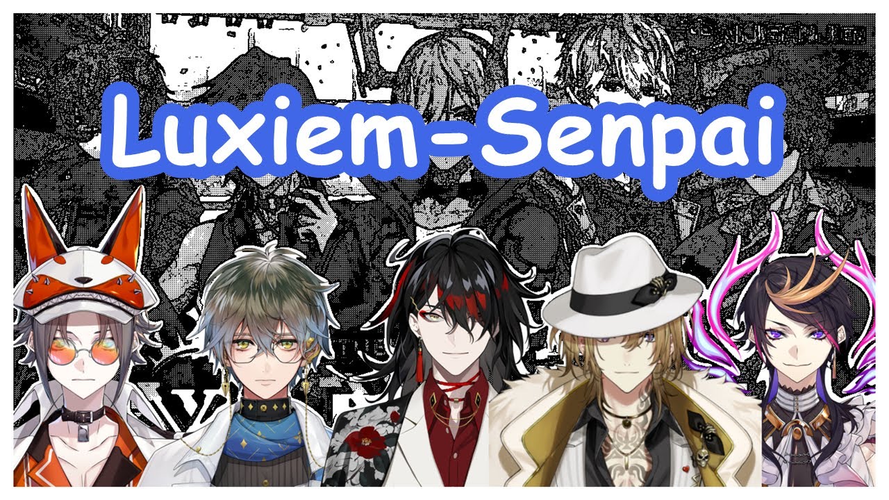 LUXIEM-SENPAI! Reaction to Noctyx Debut Announcement [Nijisanji EN]