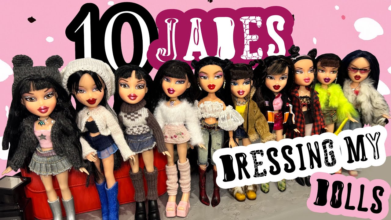 I'm dressing my 10 Jade bratz dolls💃 Write whose look you liked the most✨