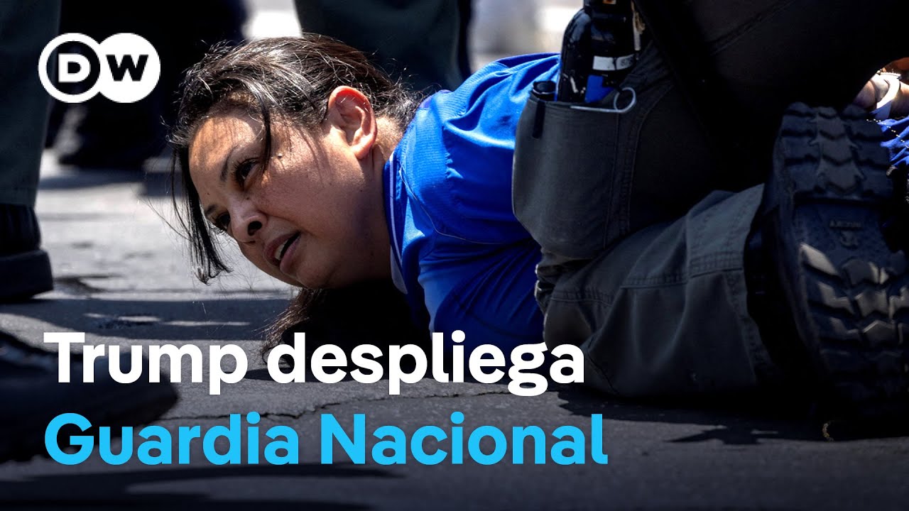 Guardia Nacional llega a Los Ángeles para reprimir protestas contra redadas