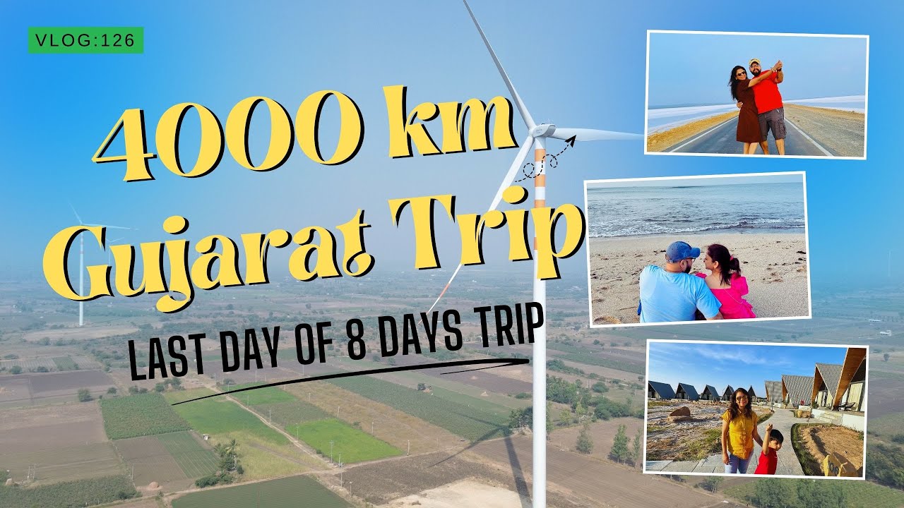 8 Days Gujarat Road Trip covering 4000km | Udaipur to Gurgaon | Gujarat Darshan