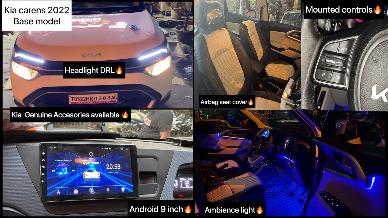 Kia carens modified🔥Kia carens modification🔥Kia carens android stereo🔥Carens modified✅