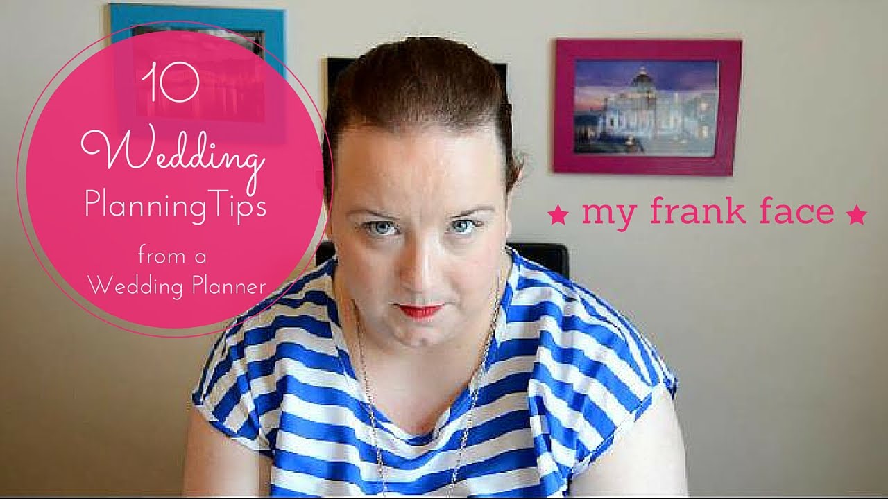 10 Frank Wedding Planning Tips from a Wedding Planner | A Style of Living