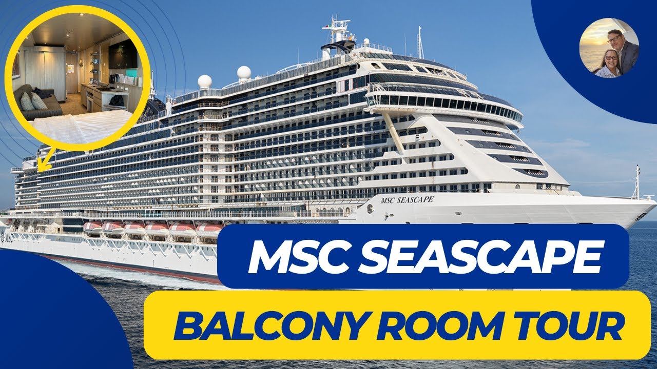Экскурсия по балкону каюты MSC SEASCAPE. Обзор каюты MSC Cruises. Каюта 14241. #msccruises