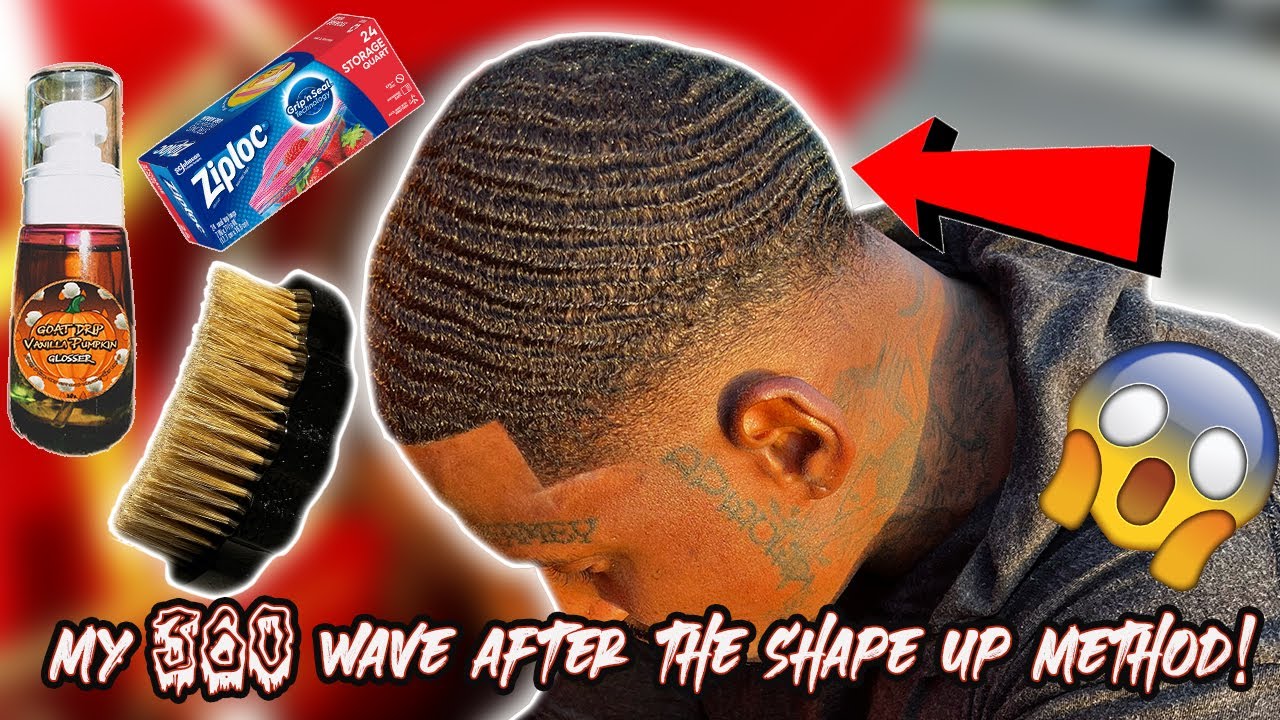 TRUST ME!!! DO THIS METHOD RIGHT AFTER A 360 WAVE HAIRCUT *THANK ME LATER*