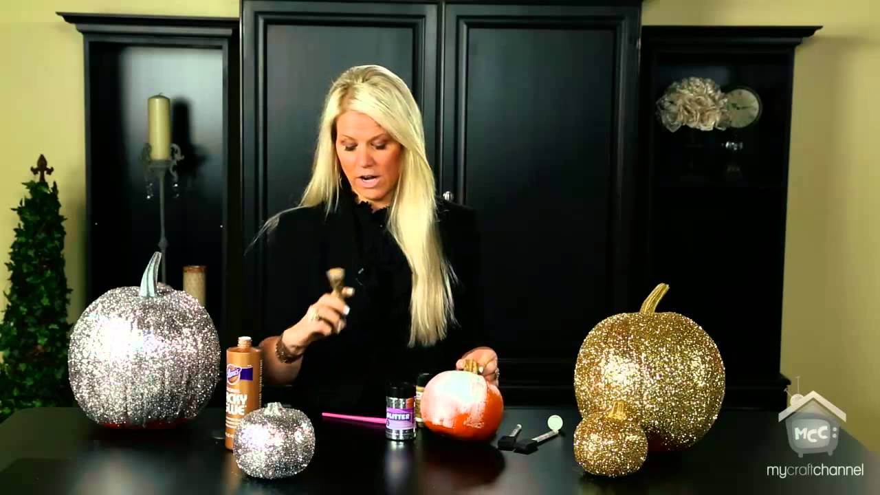 Teresa Collins: Glitter Pumpkins