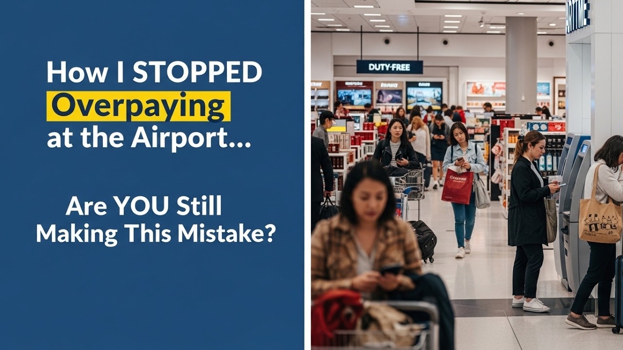 How I STOPPED Overpaying at the Airport… Are YOU Still Making This Mistake?