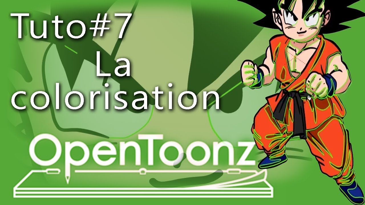 OpenToonZ tuto#7 - La colorisation