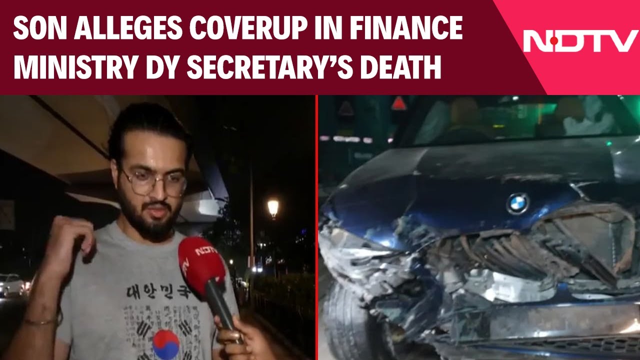 Delhi News | Finance Ministry DY Secretary Dies After BMW Hits His Bike; Son Alleges Coverup