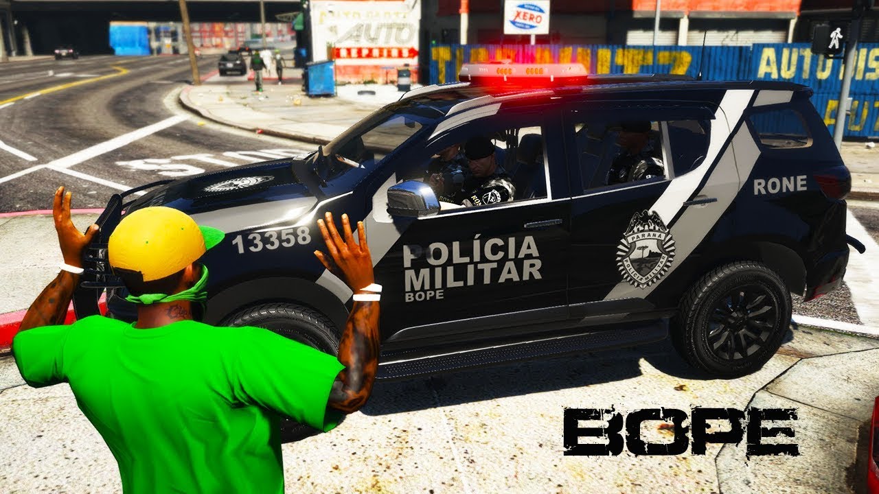 EQUIPE DO BOPE SURPREENDE CRIMINOSOS - RONE PARANÁ - NOVA VIATURA NOVA SKIN