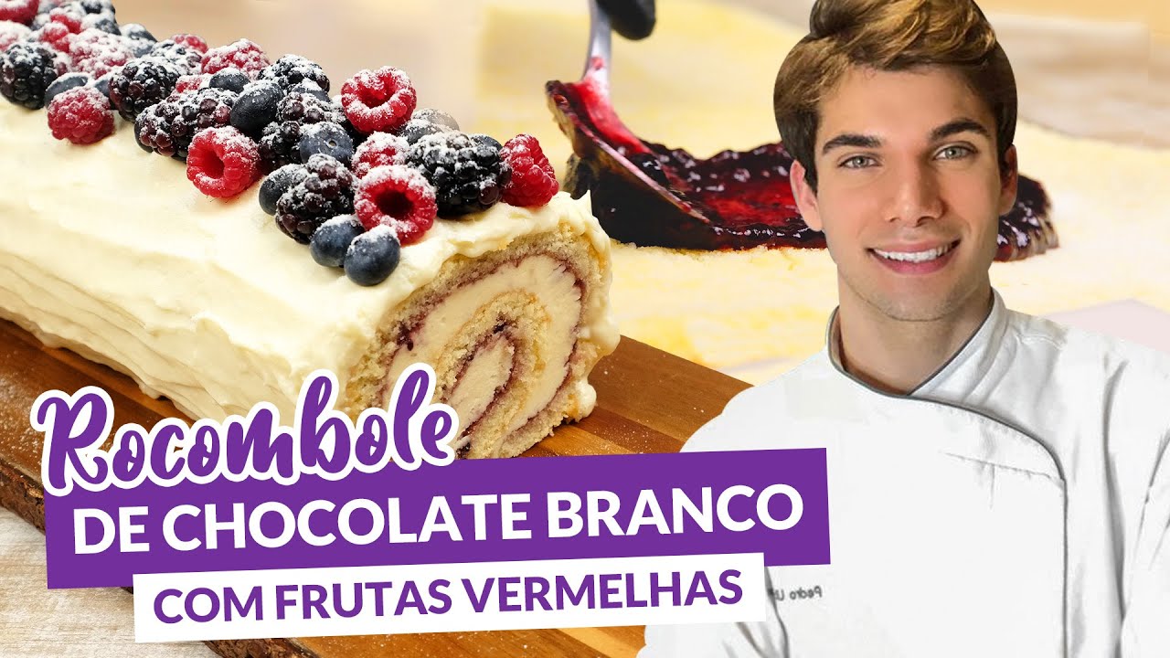 ROCAMBOLE DE CHOCOLATE COM FRUTAS VERMELHAS | CHEF PEDRO LIBERALESSO E NESTLE | LOJA SANTO ANTONIO