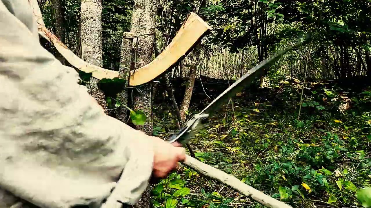 The will of Ric Nagualero. Bushcraft-vise, softener for skin, tool skin tanning. *New video*