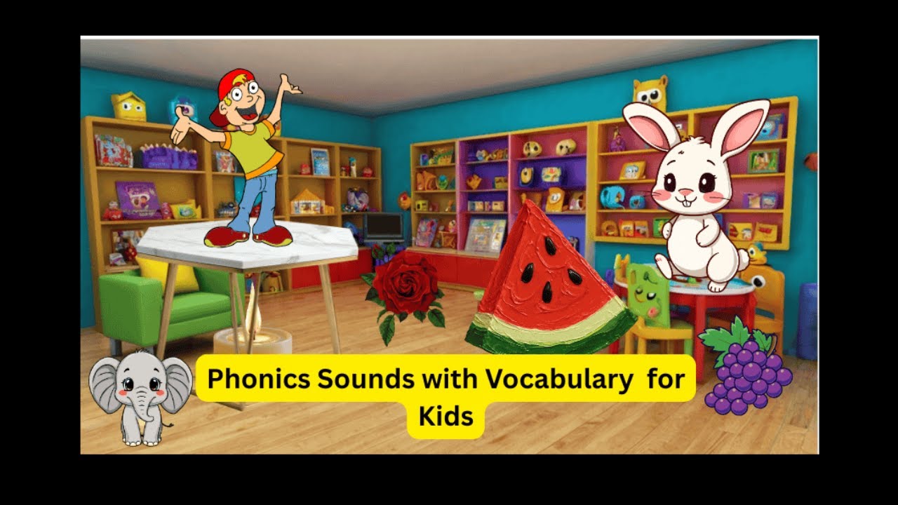 Phonics Sounds with Vocabulary | Learn Letter Sounds for Kids
