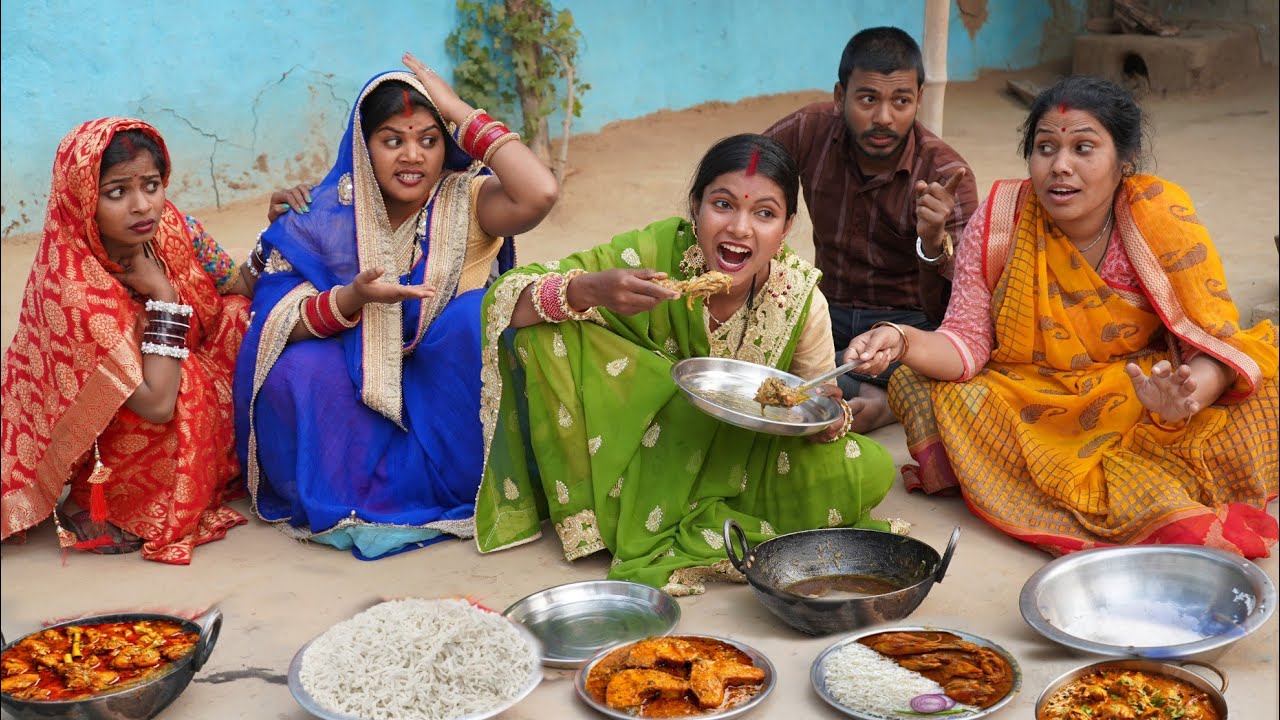मुर्गा मछली के सबखिन मां बेटी||Murga Machali Ke Savkhin Maa Beti||Laxmi Comedy Video Neelu Maurya 