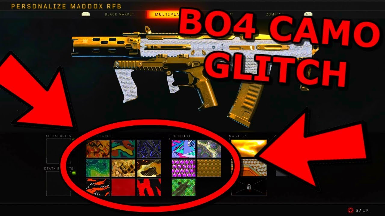 *НОВЫЙ* ГЛИТЧ НА КАМУФЛЯЖ В BO4! ГЛИТЧ В BO4! ГЛИТЧ НА КАМУФЛЯЖ В BLACK OPS 4! ГЛИТЧИ В BO4! ГЛИТ...
