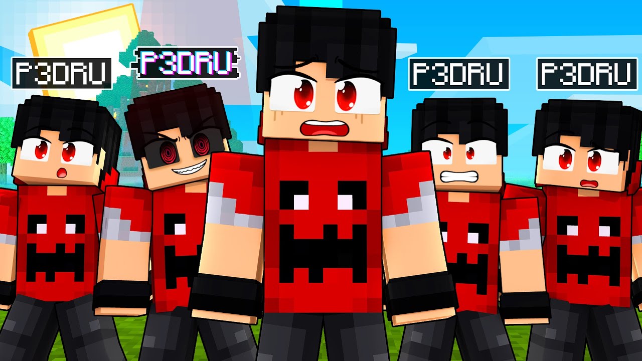 ALGUM desses P3DRU é o VILÃO no Minecraft