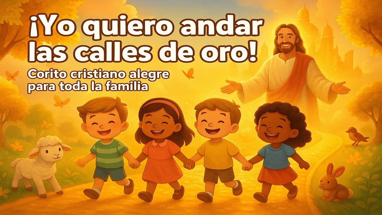 🎵 Yo quiero andar las calles de oro – Coro cristiano alegre para toda la familia