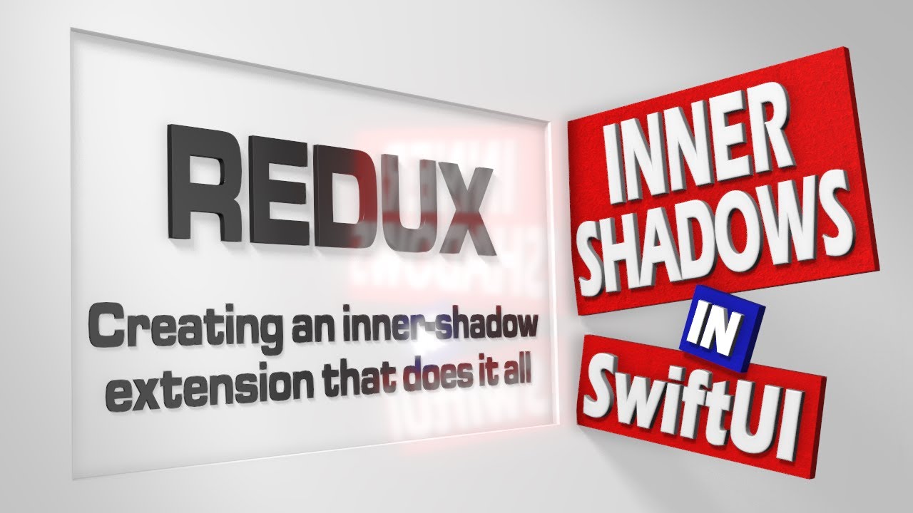 SwiftUI Tutorial: Inner-Shadows - Redux - Creating an Inner-Shadow Extension that does it all!