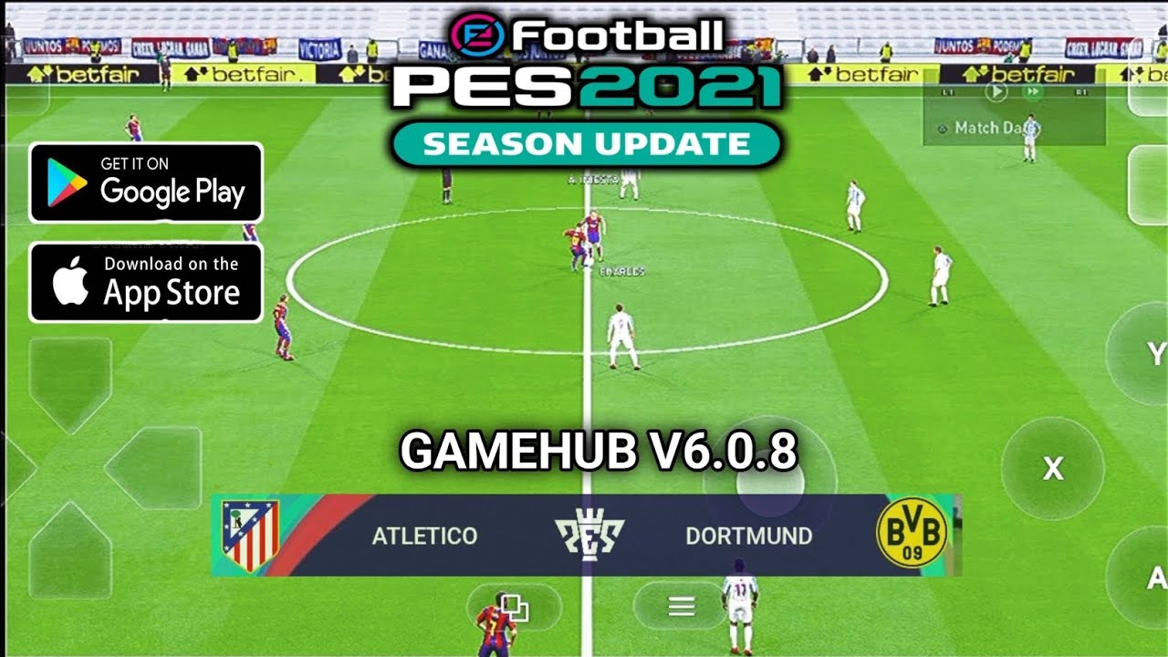 NEW PATCH FOR PES 2016 MOD 2021 GAMEHUB EMULATOR GRAPHICS STADIUM LITE VERSION PES 2021 PATCH 2016