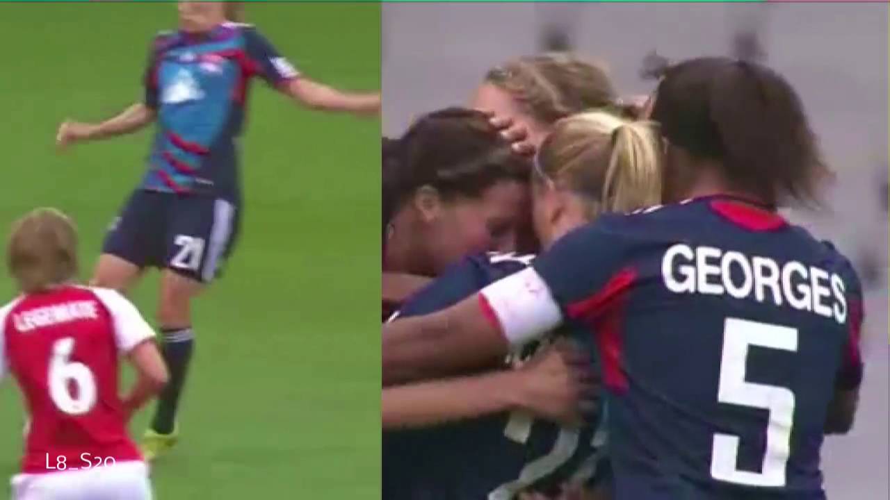 Lotta Schelin à l'Olympique Lyonnais - part 1