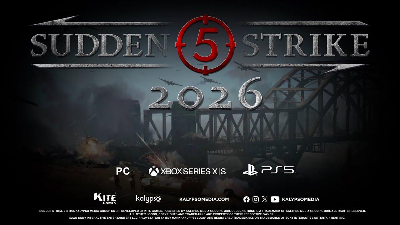 【Sudden Strike 5】サドン ストライク 5｜アナウンストレーラー