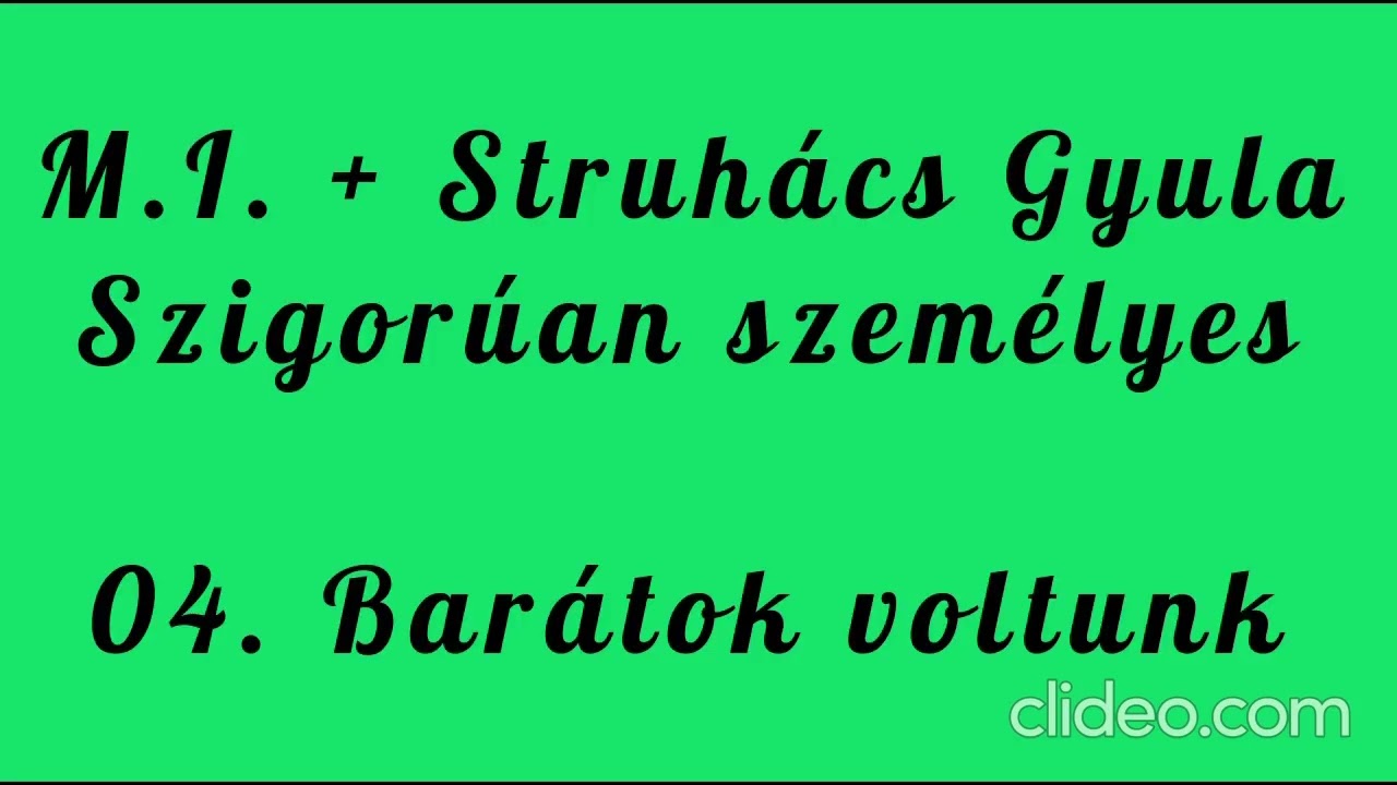 Zene Szigorúan személyes
