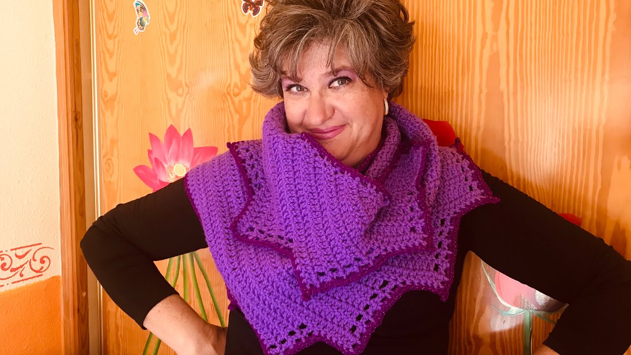 COLA DE DRAGON A CROCHET SUPER FACIL