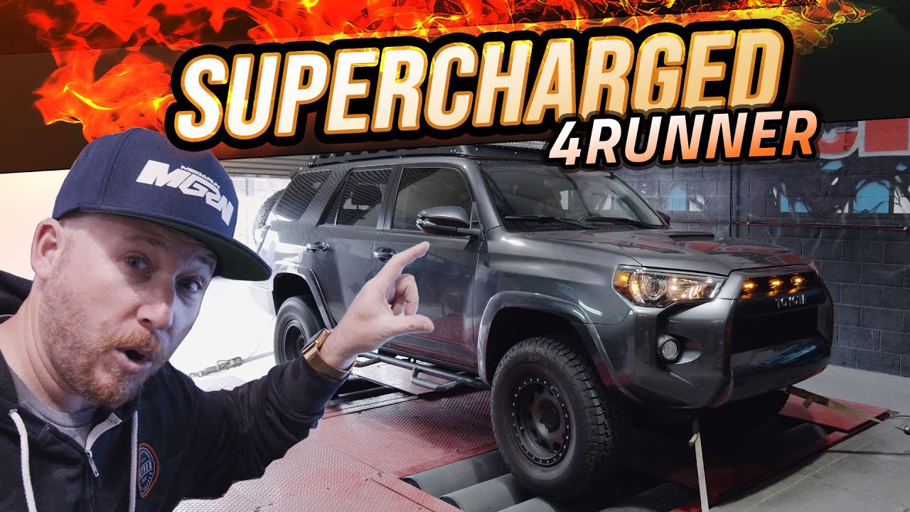 Мы заправили Toyota 4Runner с помощью Magnuson! Тест-драйв на диностенде и бездорожье!