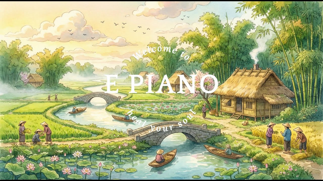 1 HOUR | RELAX & CHILL WITH E PIANO | HEAL YOUR SOUL