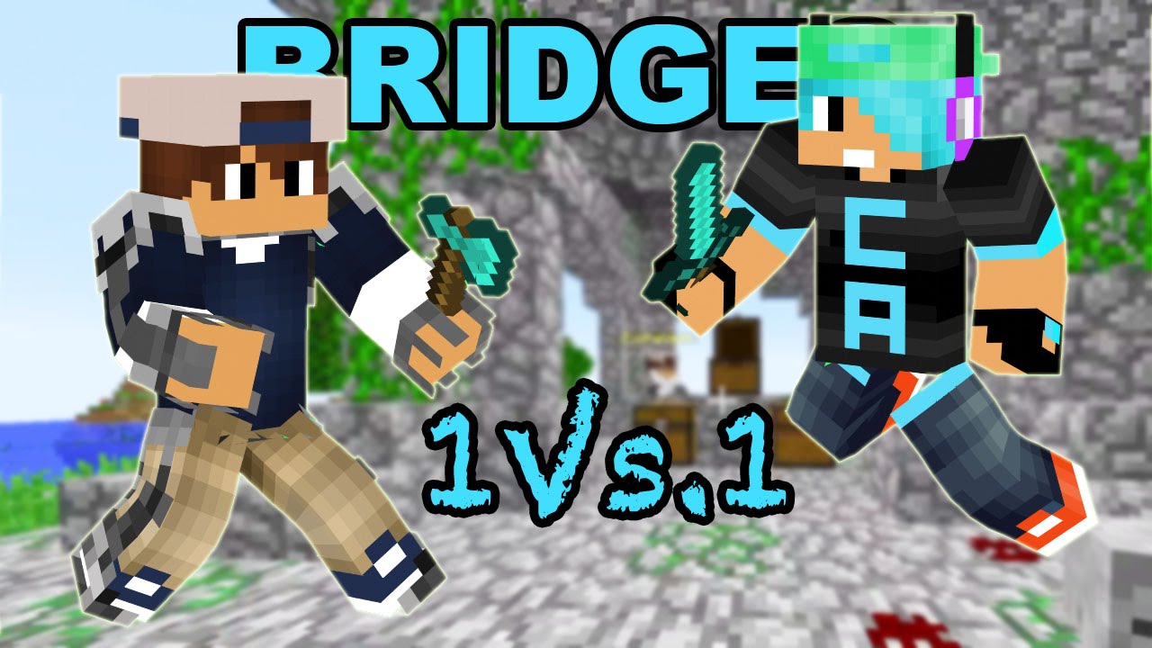 Minecraft / The Bridges 1v1 / ChadAlan Vs. ExoRandy