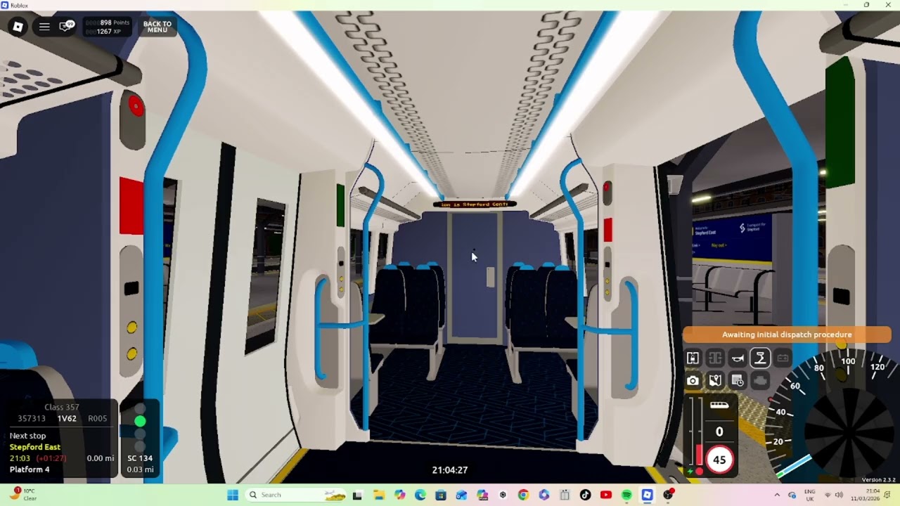 Driving a Stepford Connect Class 357: Benton - Stepford Victoria