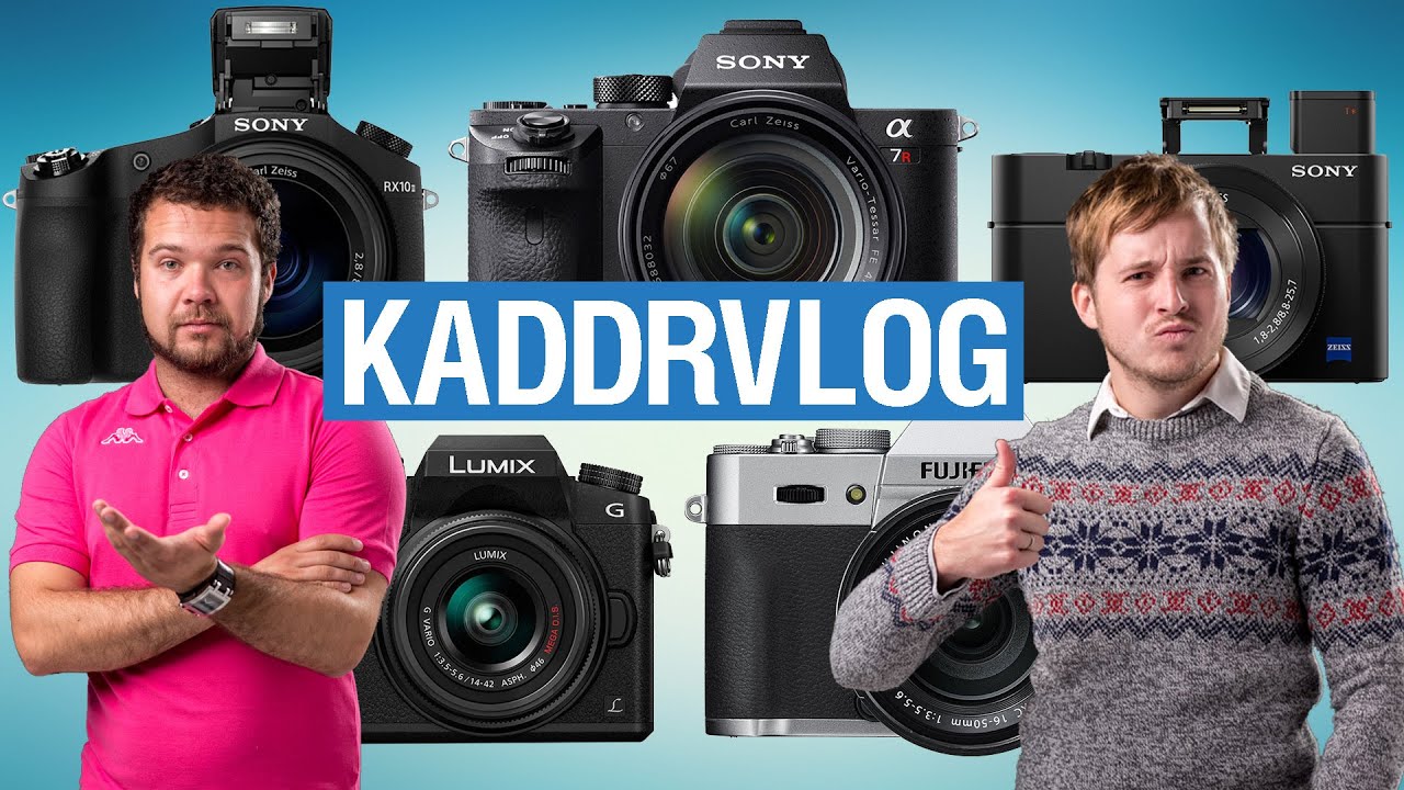 KaddrVLOG S03E01 - Sony A7R II, RX10 II, RX100 IV, Fuji X-T10, Panasonic G7, Canon 50mm F1.8 STM