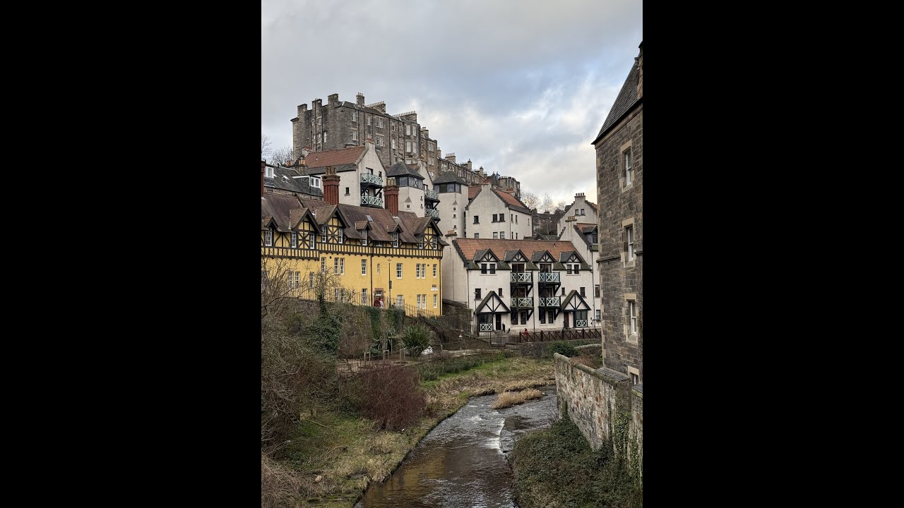 Explore the Enchanting Edinburgh Dean Village🏴✨