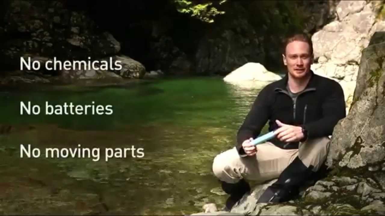 how to purify water in the wild ? Mobile water filter