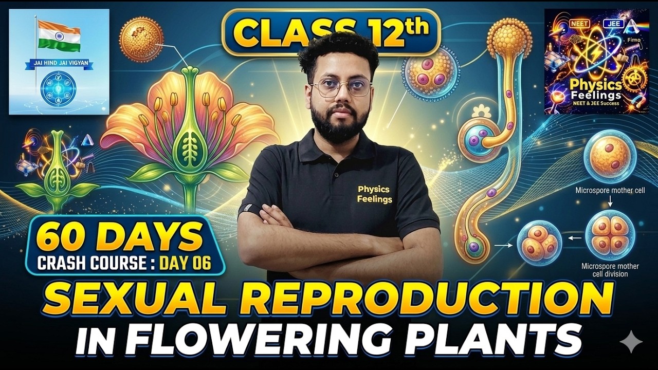 Sexual Reproduction in Flowering Plants | Class 12 Biology | NEET & Board Exam | #neet2026 #biology