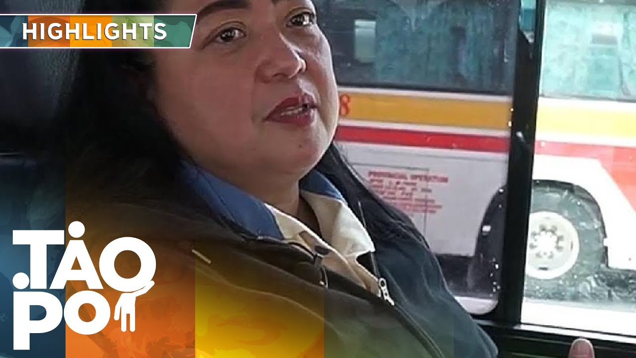 Nanay na nagtatrabaho bilang bus driver | Tao Po