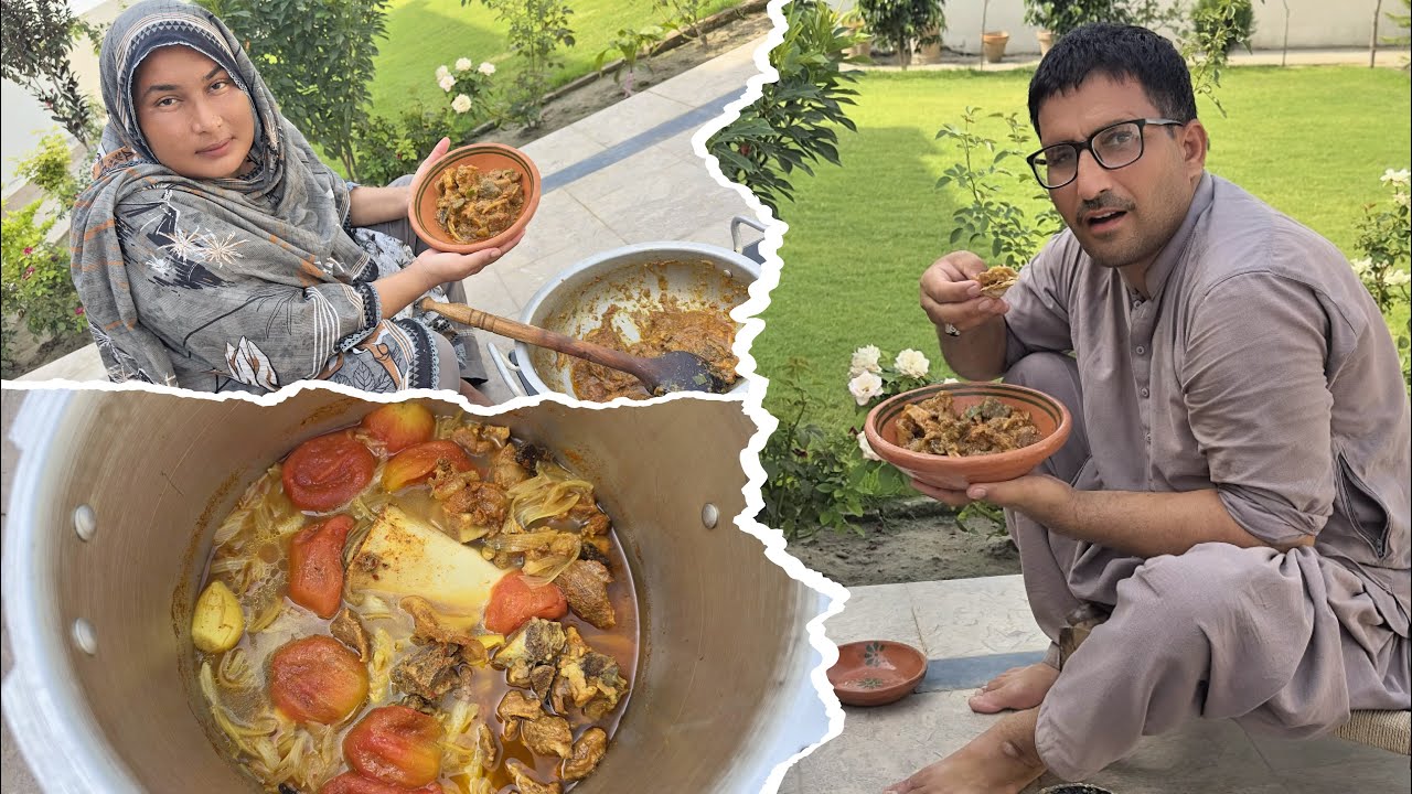 INSANE Outdoor Karahi! Village Woman Cooks Beef Like NEVER BEFORE (Mouthwatering!)