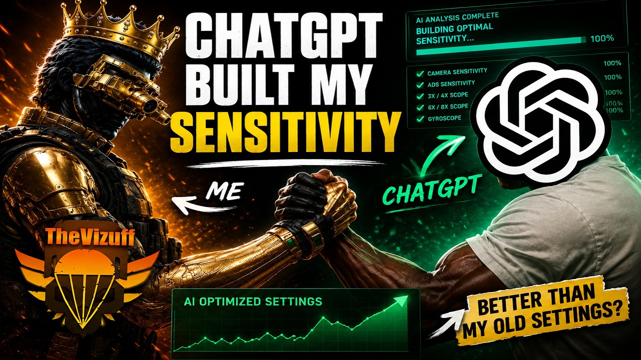 🤖 Can AI Build a Better Sensitivity Than a Pro Player? | Delta Force Mobile