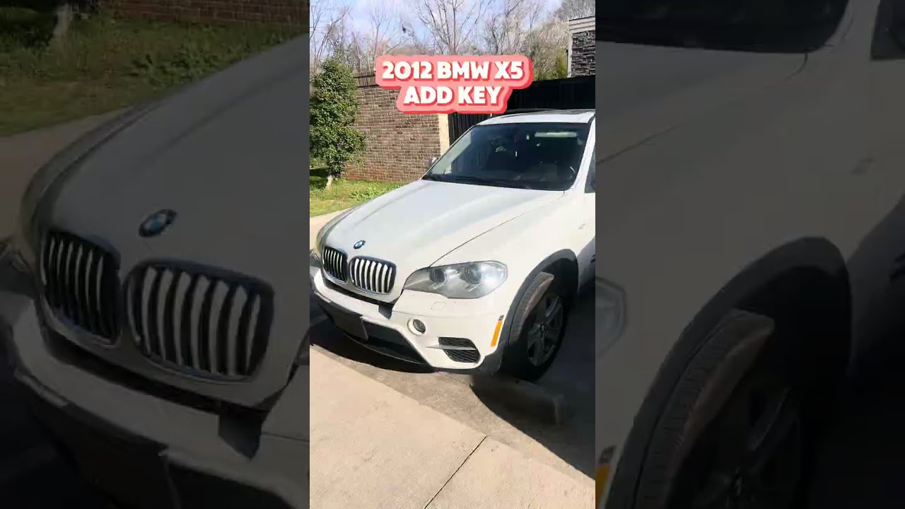 2012 BMW X5 add key OBD!!!