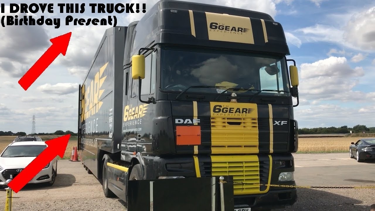 (OLD VIDEO) I DROVE A TRUCK/LORRY!! (Birthday Present)