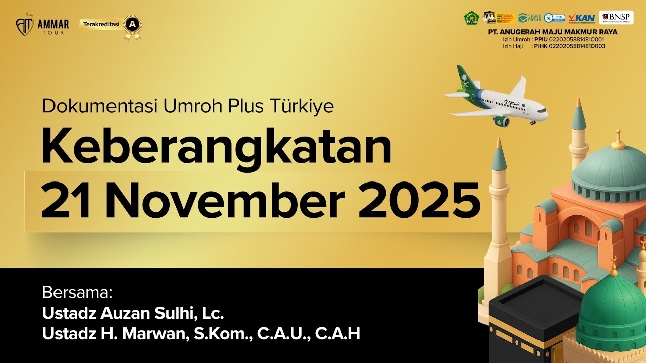 Singgah Di Padang Pasir Madinah || Umroh Plus Turki 21 November 2025 Bersama Ustadz Auzan Sulhi, Lc